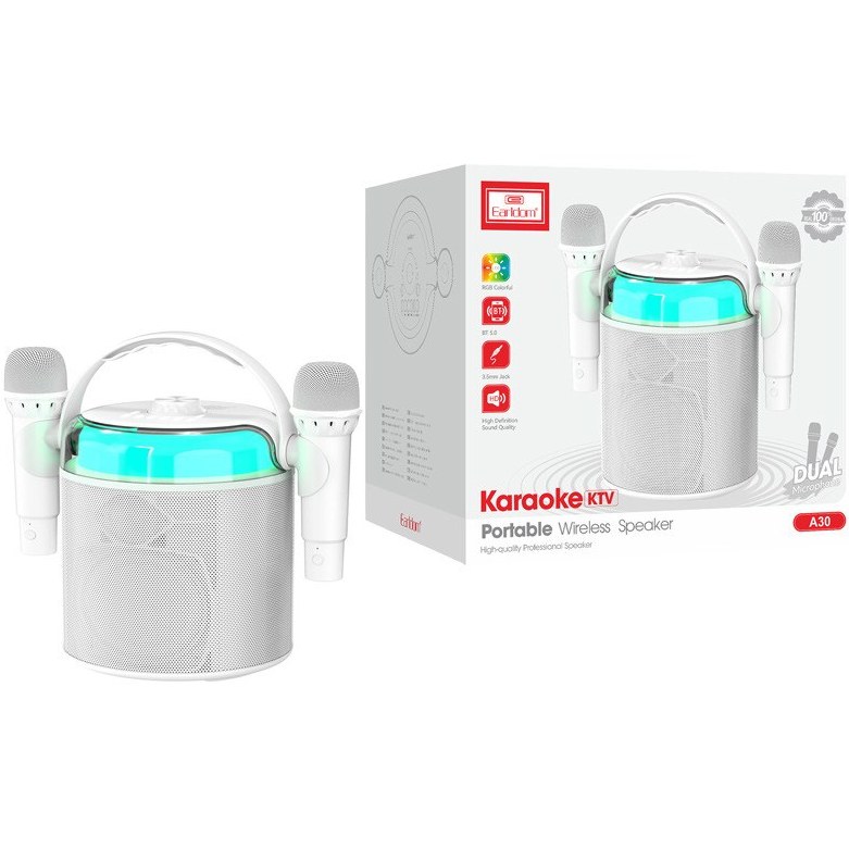 اسپیکر بلوتوثی ارلدام ET-A30 + میکروفون