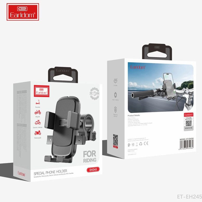 هولدر فرمانی گیره ای Eardom ET-EH245-
