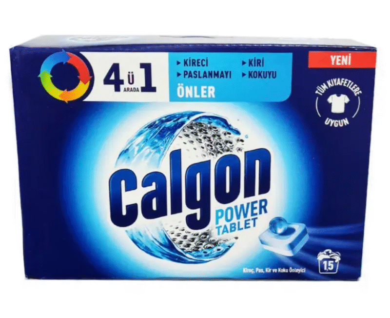 قرص جرم گیر ماشین لباسشویی کالگون مدل 4u1 Arada بسته 15 عددی